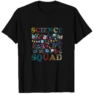 Discover vintages Science Squad Technology Teacher Team Student Steam T-Shirts