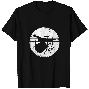Discover Funny Drummer Kit Rock Artist T-Shirts