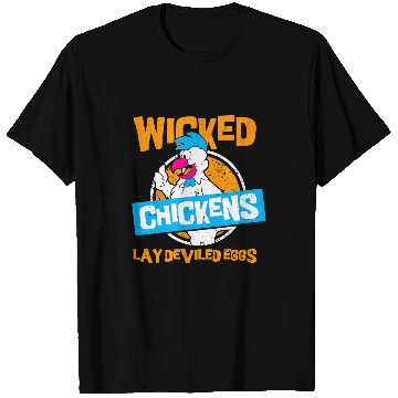Discover Chicken Lover wicked chickens lay deviled eggs 2chicken lovers T-Shirts
