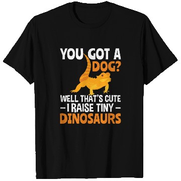 Discover Bearded Dragon I Raise Tiny Dinosaurs Bearded Dragons Reptile Lizard Lover T-Shirts