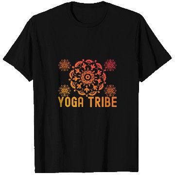 Discover Yoga Tribe Lotus Instructor Student Meditation 1 T-Shirts