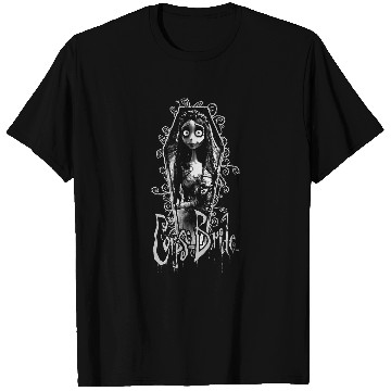 Discover Corpse Bride Emily Coffin Frame T-Shirts