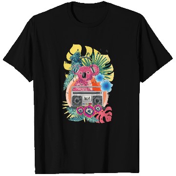 Discover Funny Bear Cute flower koala Boommbox cute koala Cute Bears T-Shirts