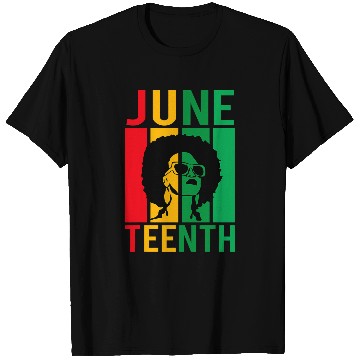 Discover Black Queen Proud African American History for Juneteenth T-Shirts