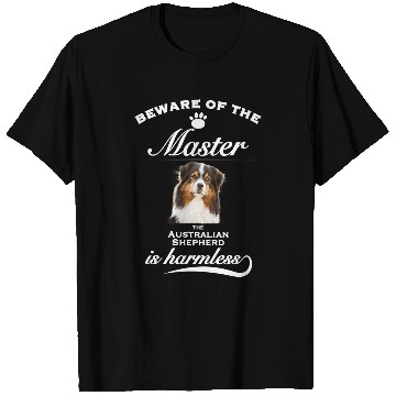 Discover Aussies Aussie Dog Australian Shepherd Master T-Shirts