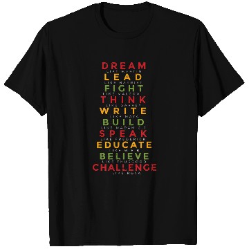 Discover Black History Month Black Pride Leaders Black Power T-Shirts