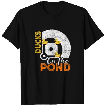 Discover Sport Baseball Ducks on the Pond Baseball Field Softball Saying Graphic T-Shirts
