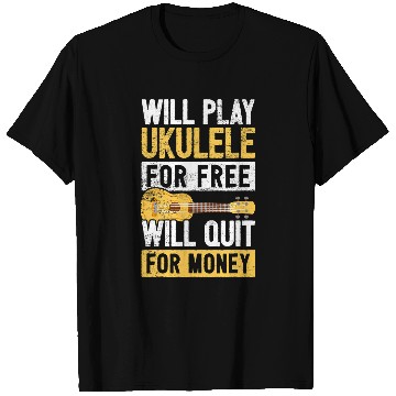 Discover Funny Ukulele I Hilarious Ukulele Player I Joke Ukulele T-Shirts