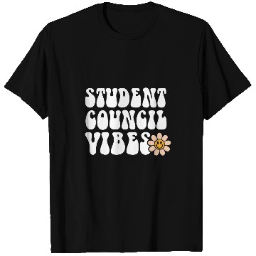 Discover Groovy Student Council Vibes School Student Teacher 1 T-Shirts