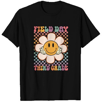 Discover Field Day 3rd Grade For Teacher Kids Third Grade Field Day T-Shirts