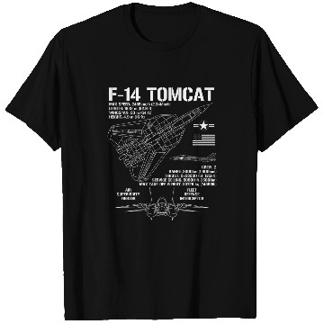 Discover F14 Tomcat Fighter Jet Specs Military Airplane F14 Tomcat T-Shirts