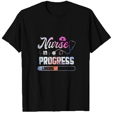 Discover nurses In Progress Nursing School Student Future nurses Life 3 T-Shirts