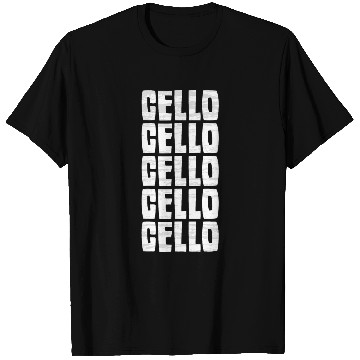 Discover Funny Cellist Cello Player Playing Classical Music Lover Orchestra T-Shirts