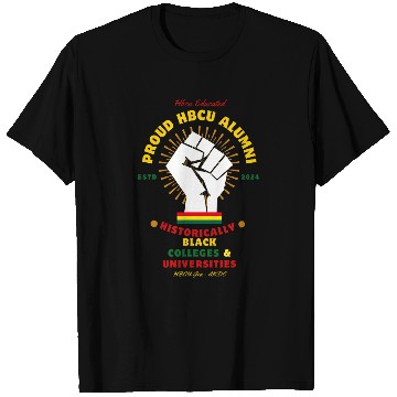 Discover HBCU Apparel African American Proud Grad Alumni Student 2 T-Shirts