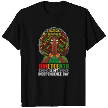 Discover Juneteenth 1865 Black History American Pride Melanin African 3 T-Shirts