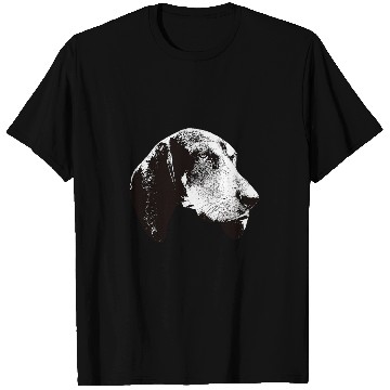 Discover Coonhound Pet Bluetick Coonhound Face T-Shirts