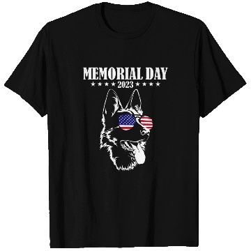 Discover German Shepherd Pet Memorial Day T-Shirts