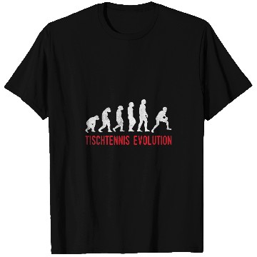 Discover Sport Ping Pong Evolution Table Tennis Table Tennis T-Shirts