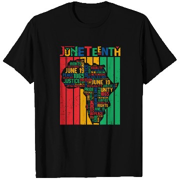 Discover Juneteenth African American Freedom Black History June 19 15 T-Shirts
