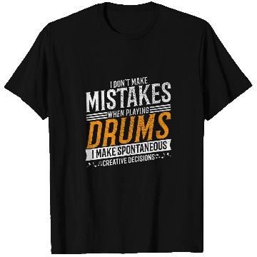 Discover Funny Drummer Music Lover Creative Drummer T-Shirts