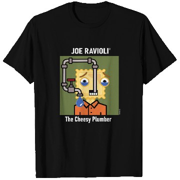 Discover Funny Violin Joe Ravioli The Cheesy Plumber T-Shirts