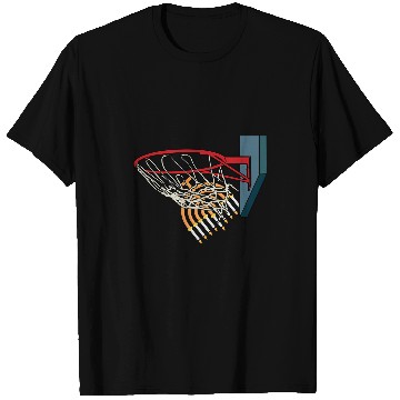 Discover Funny Basketball Player Menorah Hanukkah Sport Chanukah Jewish T-Shirts