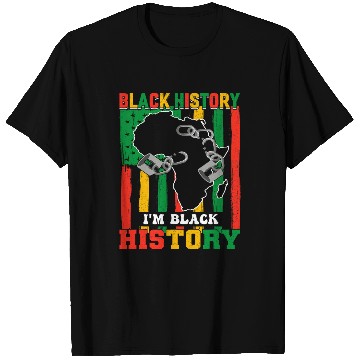Discover Juneteenth Im Blackity Black African American Black History 2 T-Shirts