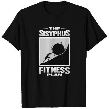 Discover Sisyphus Philosophy Design for a Philosophy Student T-Shirts