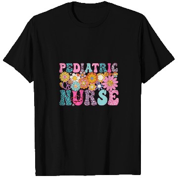 Discover Pediatric nurses Week Groovy Appreciation Day For Women T-Shirts