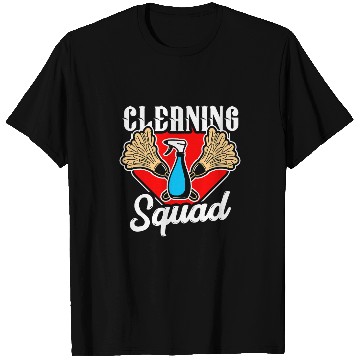 Discover Cleaning Staff Cleaning Work Housekeeping Housekeeper T-Shirts