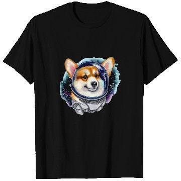 Discover Corgi Pet Cosmic T-Shirts
