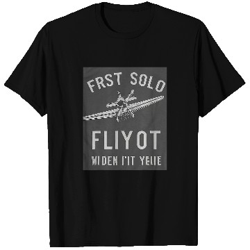 Discover New Pilots First Solo Flight T-Shirts