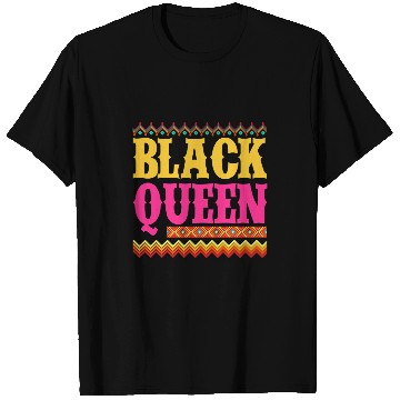 Discover Black Queen Melanin Afro American Black History T-Shirts