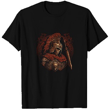 Discover Gladiator Helmet Leonidas Sparta Greek Warrior Spartan T-Shirts