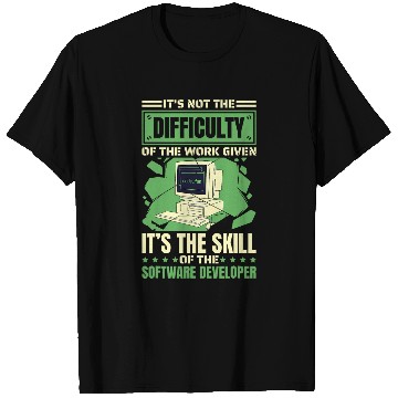 Discover Software Developer Quote Design for Software Developing T-Shirts
