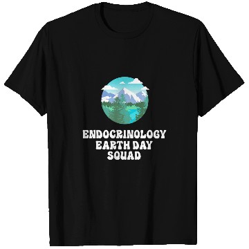 Discover Endocrinology nurses Earth Day Squad T-Shirts