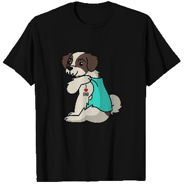 Discover Shih Tzu Pet I Love Dad Tattoo Shih Tzu Father T-Shirts
