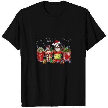 Discover Bernese Mountain Pet Iced Latte Snowmen Sweets Snow Christmas T-Shirts