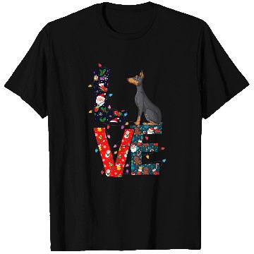 Discover Doberman Pet Pinscher xmass Ornament Decor Ugly Christmas Sweater T-Shirts
