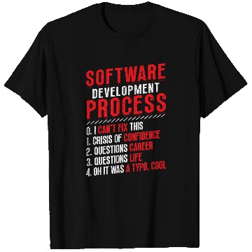 Discover Software Development Process Programming T-Shirts