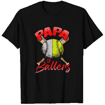 Discover Sport Baseball Softball Dad Pitcher Man Baseball Bat Husband T-Shirts