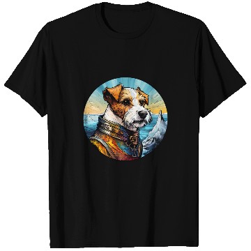 Discover Jack Russell Pet Viking Funny Dog Medieval 3 T-Shirts