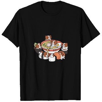 Discover Papillon Pet Ramen Sushi Papillon T-Shirts