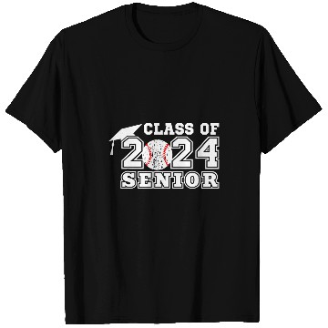 Discover Sport Baseball Graduation Senior Class of 2024 Graduate Baseball Player T-Shirts