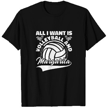 Discover Sport Volleyball Beach Vball Volleyball Margarita T-Shirts