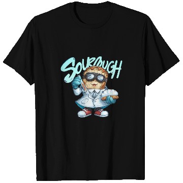 Discover Sourdough Scientist Baker Love Yeast Fermentation 4 T-Shirts