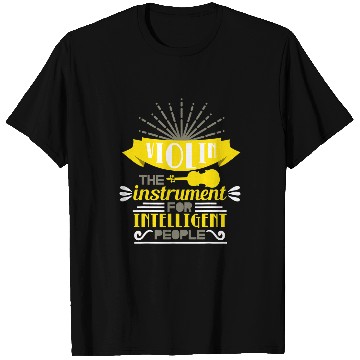 Discover Funny Violin Player Classical Orchestra Fiddler T-Shirts