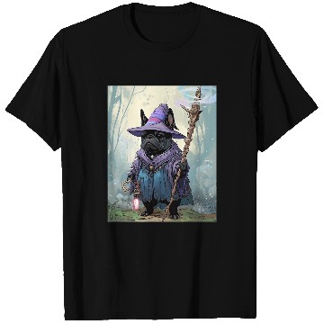 Discover French Bulldog Pet Wizard Funny Dog Magic T-Shirts