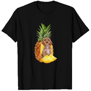 Discover Cockapoo Pet pineapples Cockapoo Birthday For Cockapoo Dog Fruit Vegan T-Shirts