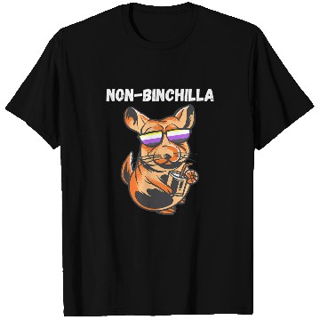 Discover Chinchilla Mammal Cool Chinchilla Lemonade Nonbinary LGBT Nonbinary Pride T-Shirts